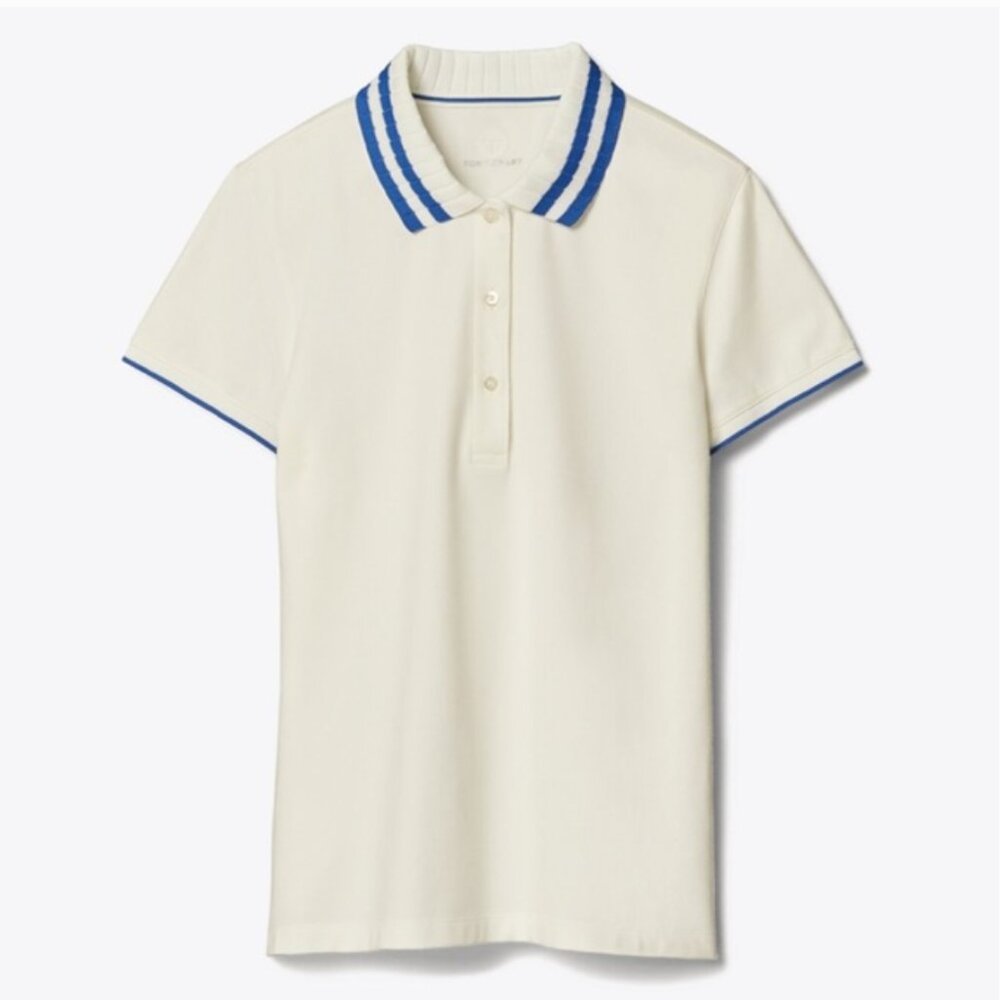 Tory Burch Sport - Pleated Collar Polo